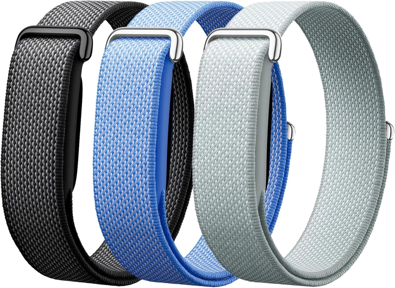 PAQUETE DE 3 BANDAS DE NAILON COMPATIBLES CON GOOGLE FITBIT AIR PERFORMANCE - 1