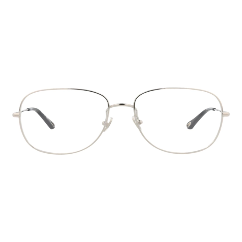 MARCOS OPTICOS METALICOS CHLOE  AVIATORFRAME PARA MUJER EN PLATA PLATEADA Y TRANSPARENTE - 1