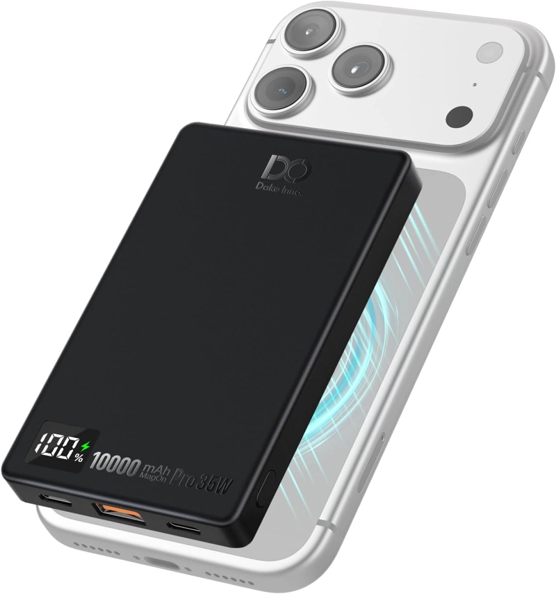 CARGADOR PORTATIL DE CARGA RAPIDA INALAMBRICO MAGNE TICO DEL BANCO 10000MAH DEL PODER DE PD 35W - 1