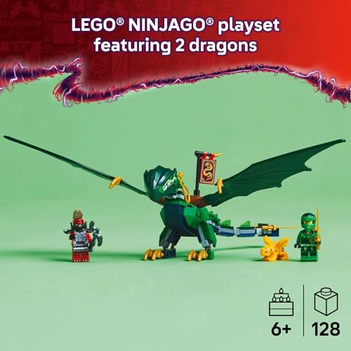 LEGO NINJAGO JUGUETE DE DRAGON DEL BOSQUE VERDE DE LLOYD JUGUETE DE CONSTRUCCION DE JUEGO - 2