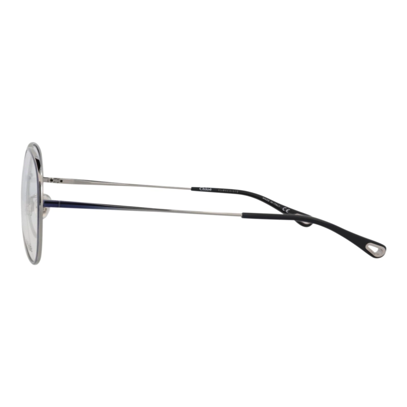 MONTURAS OPTICAS METALICAS CHLOE  AVIATORFRAME PARA MUJER EN AZUL AZUL TRANSPARENTE - 3