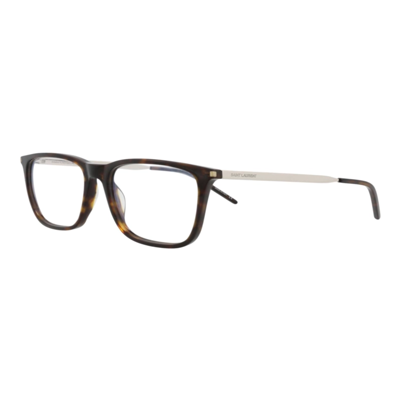 MONTURAS OPTICAS DE ACETATO SAINT LAURENT CON MONTURA CUADRADA PARA HOMBRE EN PLATA HABANA - 2