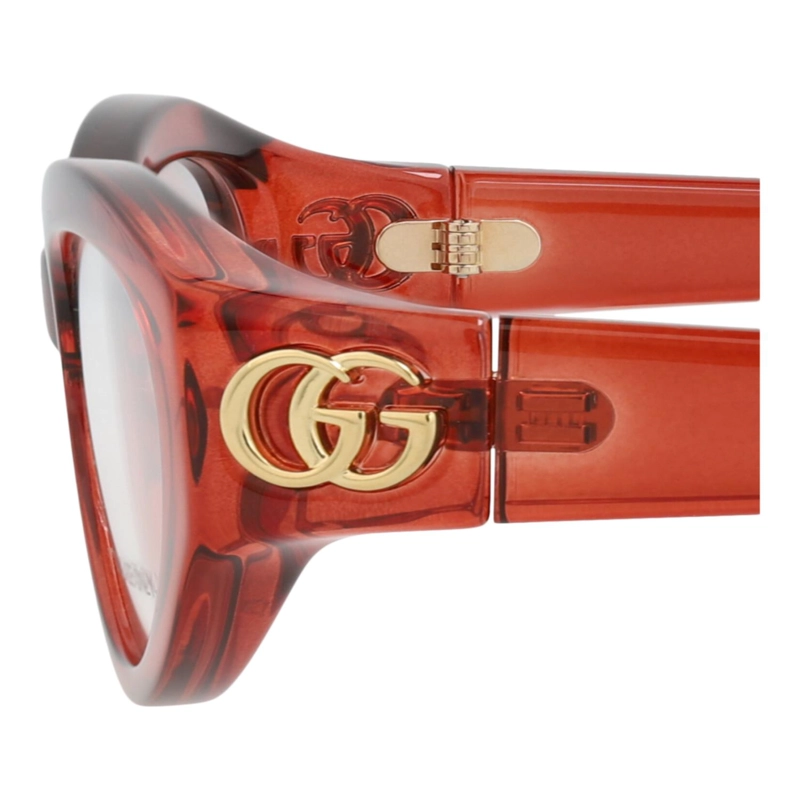 MONTURAS OPTICAS DE INYECCION CON FORMA DE OJO DE GATO GUCCI PARA MUJER EN COLOR BURDEOS BURDEOS - 4