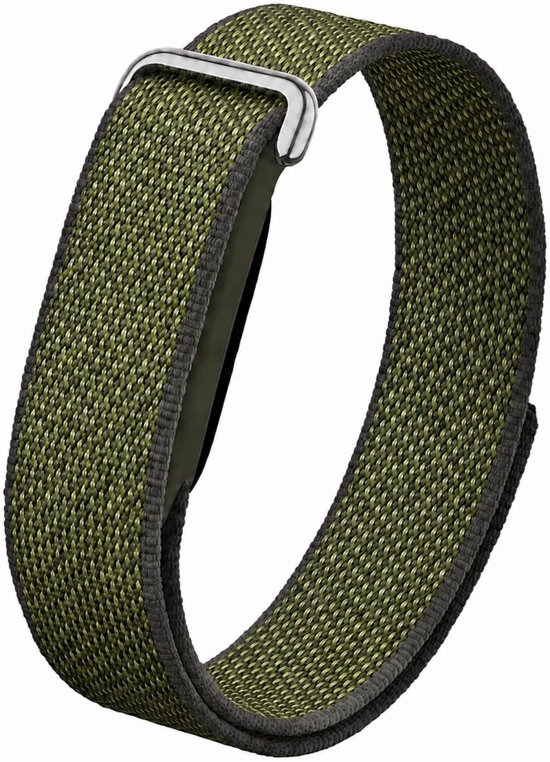 CORREA DE NAILON DE ALTA CALIDAD COMPATIBLE CON GOOGLE FITBIT AIR, CORREA DE REPUESTO AJUSTABLE - 4