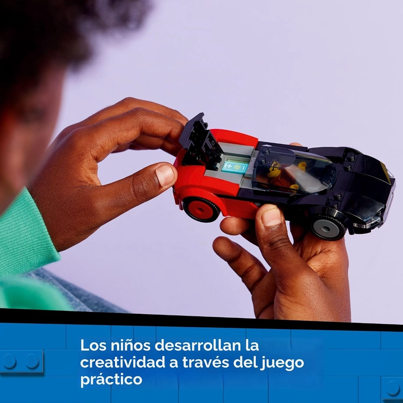 LEGO CITY EV SUPERCAR - JUGUETE DE CONSTRUCCION PARA NIÑOS, JUEGO DE SIMULACION PARA NIÑOS Y NIÑAS, - 4