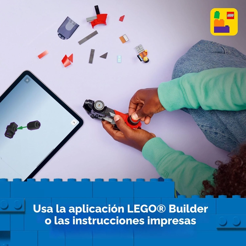 LEGO CITY EV SUPERCAR - JUGUETE DE CONSTRUCCION PARA NIÑOS, JUEGO DE SIMULACION PARA NIÑOS Y NIÑAS, - 6