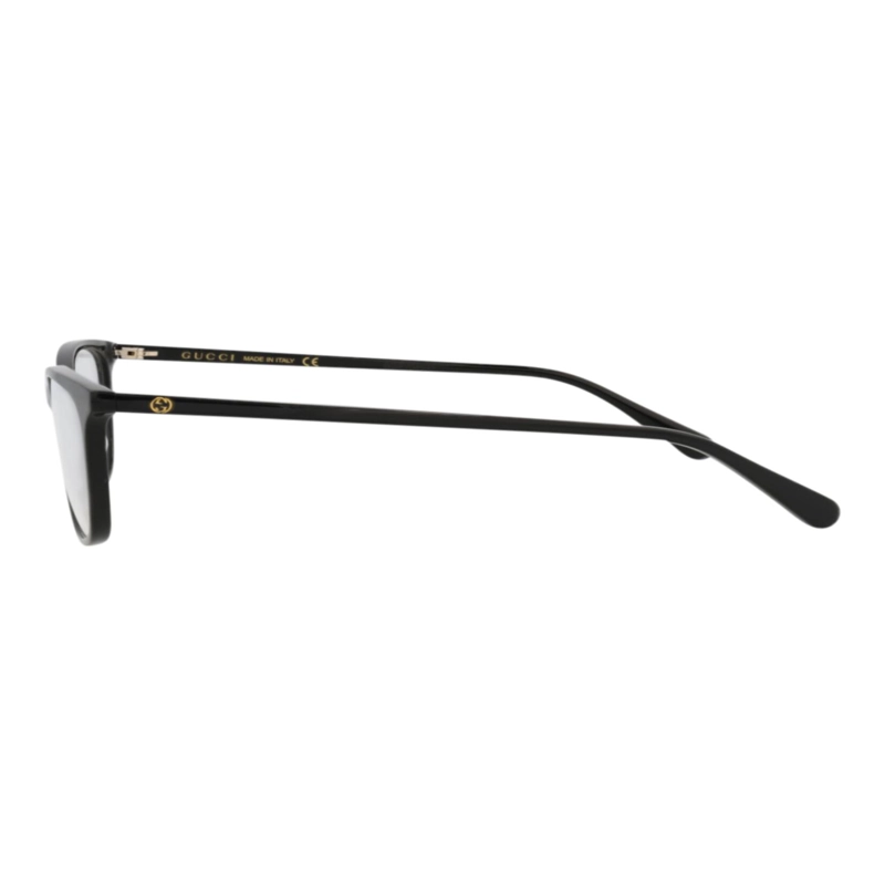 MONTURAS OPTICAS DE ACETATO CON MONTURA REDONDA DE GUCCI PARA MUJER EN NEGRO NEGRO TRANSPARENTE - 3