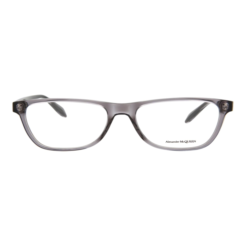 MONTURAS OPTICAS DE ACETATO CON MONTURA CUADRADA ALEXANDER MCQUEEN PARA HOMBRE Y MUJER EN GRIS GRIS - 1