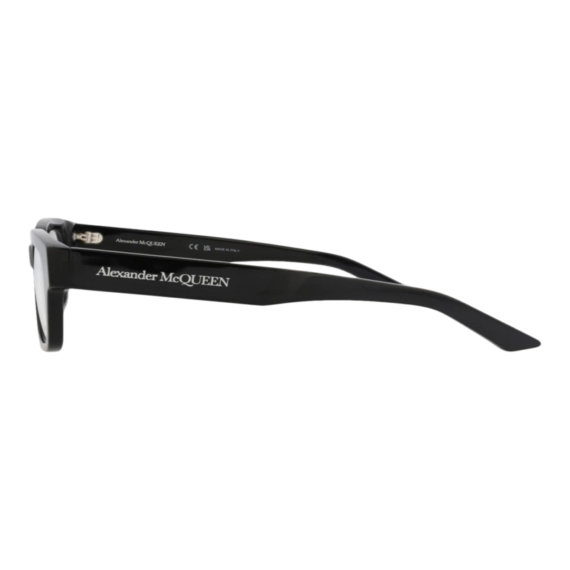 MONTURAS OPTICAS DE ACETATO RECICLADO ALEXANDER MCQUEEN CON MARCO CUADRADO PARA HOMBRE EN NEGRO - 3