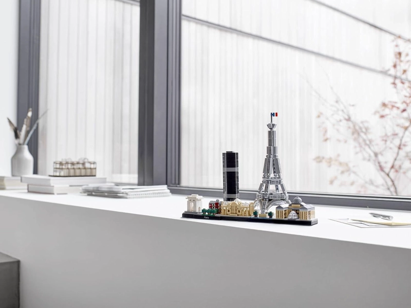 LEGO ARCHITECTURE CONJUNTO DE CONSTRUCCION MODELO DE PARIS JUEGO DE BLOQUES DE CONSTRUCCION - 4