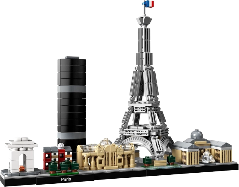 LEGO ARCHITECTURE CONJUNTO DE CONSTRUCCION MODELO DE PARIS JUEGO DE BLOQUES DE CONSTRUCCION - 5