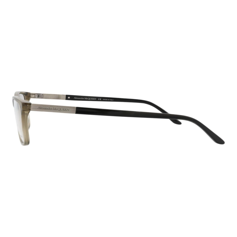 MONTURAS OPTICAS DE ACETATO CON MONTURA CUADRADA PARA HOMBRE DE ALEXANDER MCQUEEN COLOR VERDE - 3