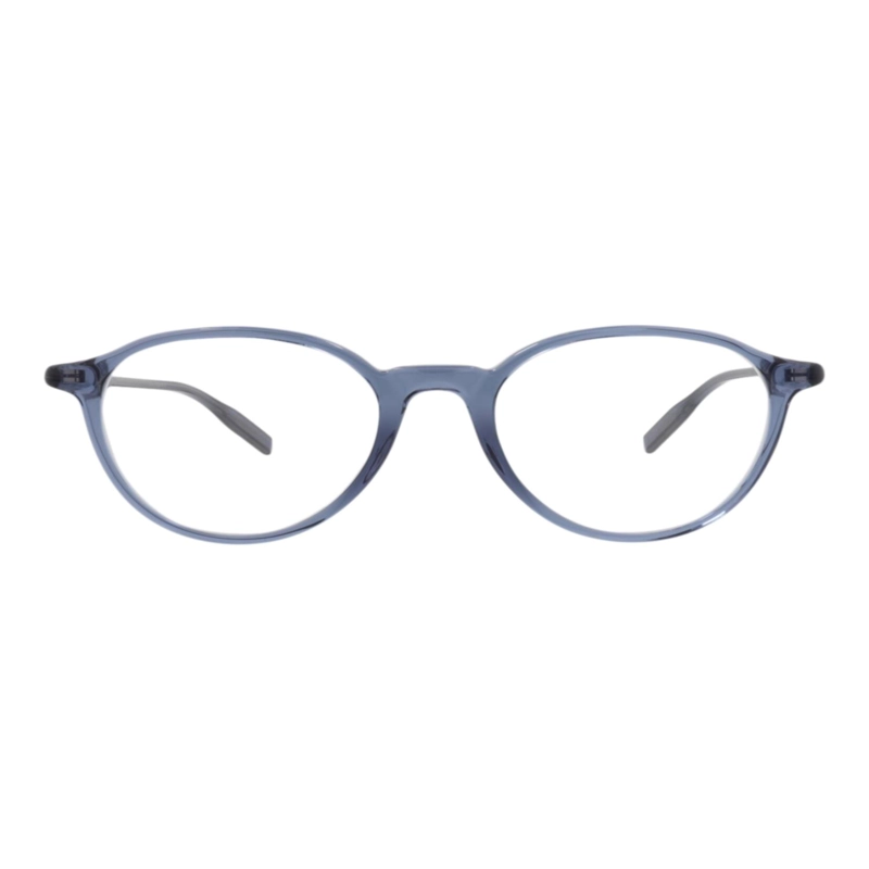 MONTURAS OPTICAS MONTBLANC DE ACETATO RECICLADO CON MARCO REDONDO PARA HOMBRE EN AZUL AZUL - 1