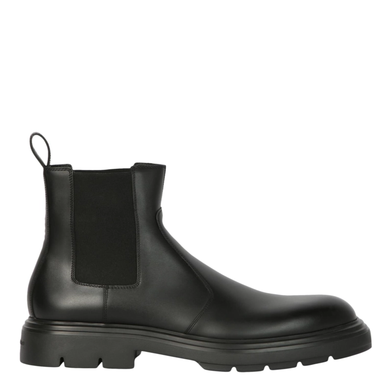 BOTAS CHELSEA FERRAGAMO DORAN PARA HOMBRE EN COLOR NEGRO - 1