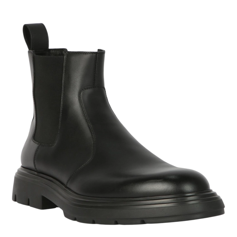 BOTAS CHELSEA FERRAGAMO DORAN PARA HOMBRE EN COLOR NEGRO - 2