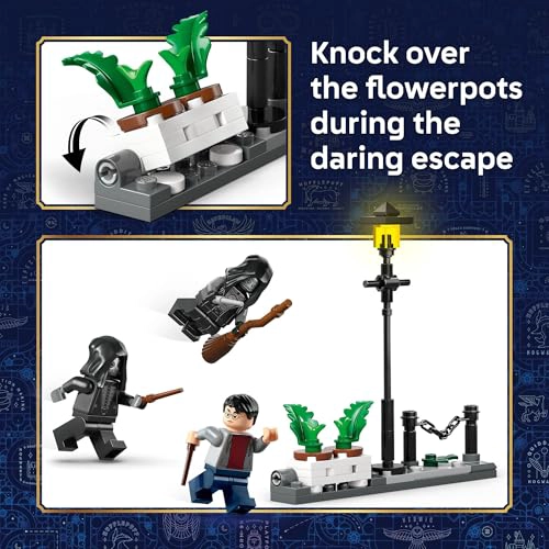 LEGO HARRY POTTER JUGUETE DE CONSTRUCCION DE ESCAPE PRIVET DRIVE DE HAGRID Y HARRY PARA NIÑOS - 5