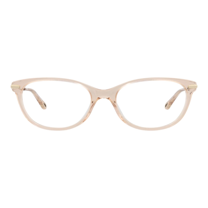 MONTURAS OPTICAS CHLOE  CAT EYEFRAME DE BIOACETATO PARA MUJER EN ORO ROSA TRANSPARENTE - 1
