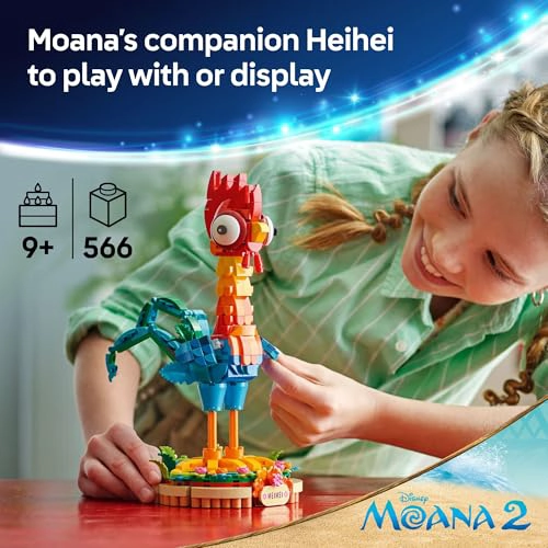 LEGO DISNEY MOANA 2 HEIHEI JUGUETE DE CONSTRUCCION PARA NIÑOS NIÑAS Y NIÑOS A PARTIR DE 9 AÑOS - 2