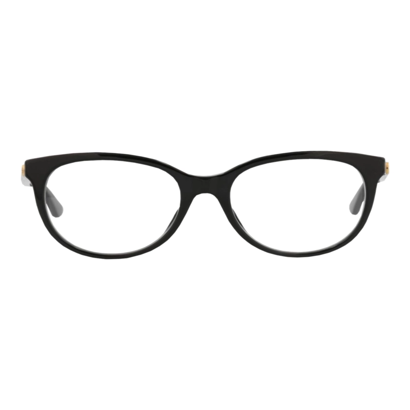 MONTURAS OPTICAS GUCCI DE ACETATO CON MONTURA REDONDA PARA MUJER EN NEGRO MULTICOLOR Y TRANSPARENTE - 1