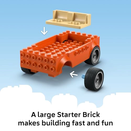 LEGO BLUEY VIAJE EN AUTO FAMILIAR Y PLAYA DE BLUEY JUGUETE DE CONSTRUCCION EDUCATIVO PARA NIÑOS - 3