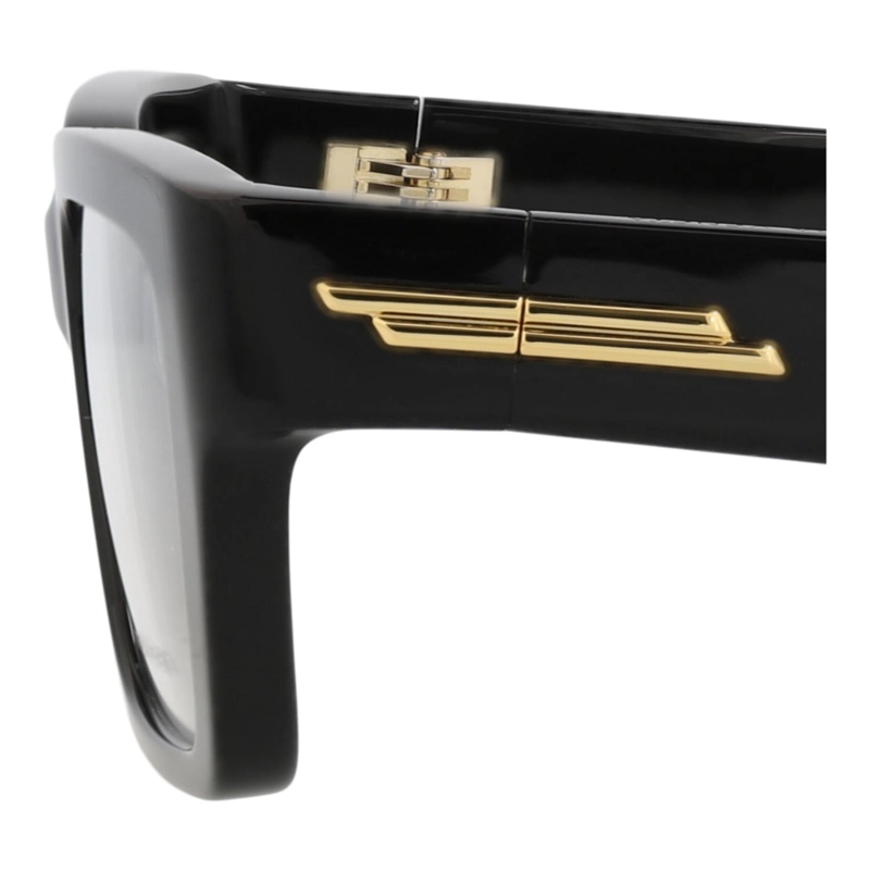 MONTURAS OPTICAS BOTTEGA VENETA DE ACETATO RECICLADO CON MARCO CUADRADO PARA MUJER EN NEGRO NEGRO - 4