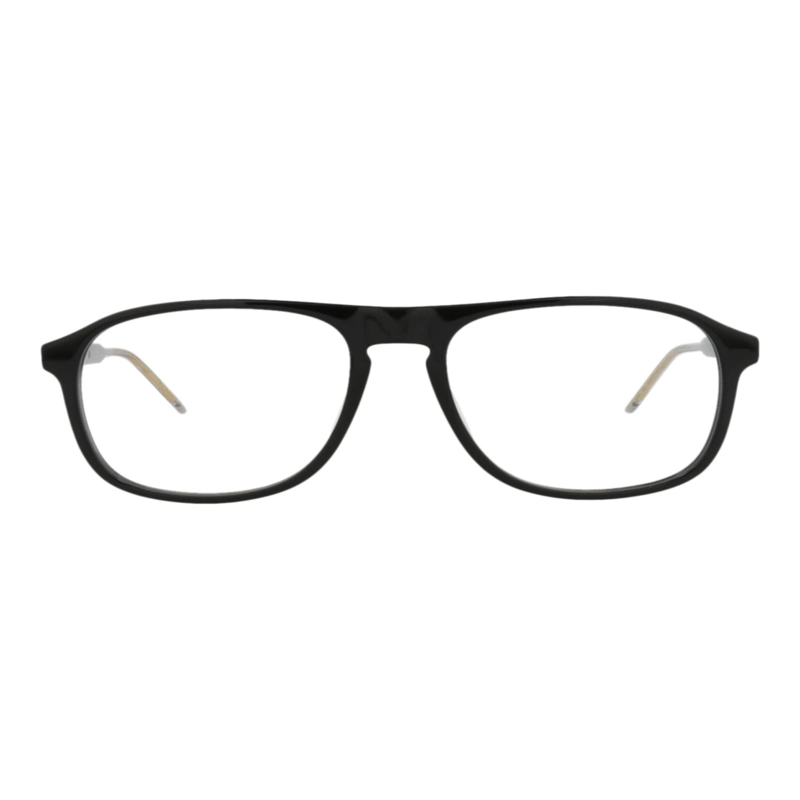 MONTURAS OPTICAS DE ACETATO GUCCI AVIATORFRAME PARA HOMBRE EN NEGRO NEGRO Y TRANSPARENTE - 1