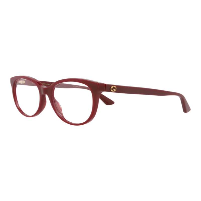 MONTURAS OPTICAS DE ACETATO CON MONTURA REDONDA DE GUCCI PARA MUJER EN BURDEOS BURDEOS TRANSPARENTE - 2