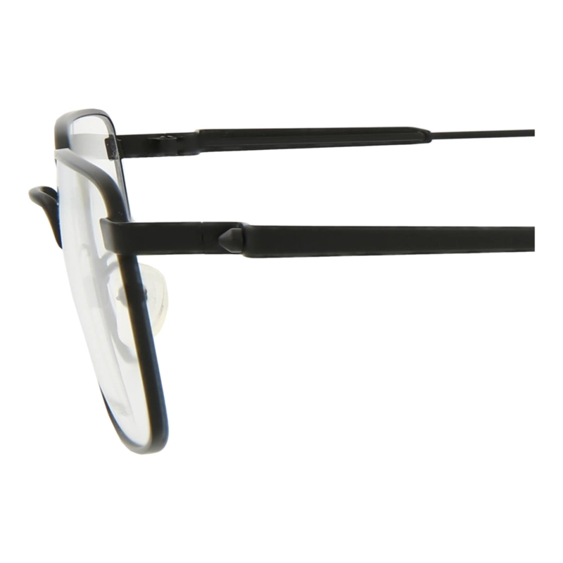 MARCOS OPTICOS METALICOS CON MARCO CUADRADO ALEXANDER MCQUEEN PARA HOMBRE EN NEGRO NEGRO - 4