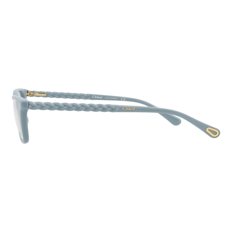 MONTURAS OPTICAS DE ACETATO CHLOE  CAT EYEFRAME EN AZUL CLARO AZUL CLARO Y TRANSPARENTE - 3