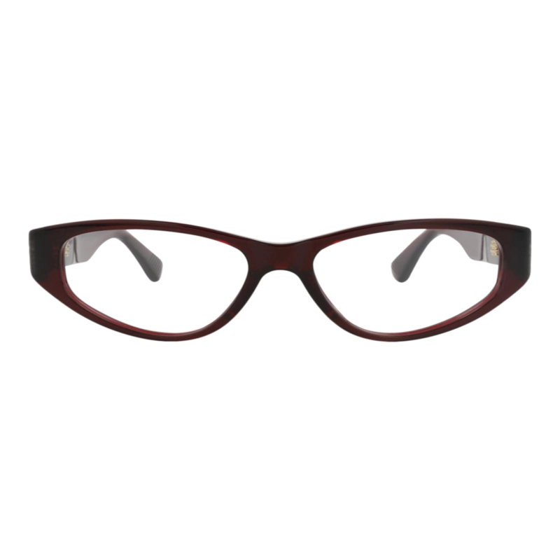 MONTURAS OPTICAS DE ACETATO BOTTEGA VENETA CON FORMA DE OJO DE GATO PARA MUJER EN BURDEOS BURDEOS - 1