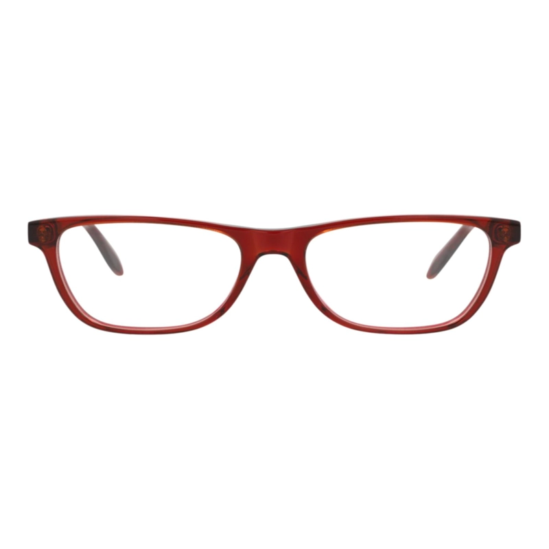 MONTURAS OPTICAS DE ACETATO CON MARCO CUADRADO ALEXANDER MCQUEEN PARA HOMBRE Y MUJER EN ROJO ROJO - 1