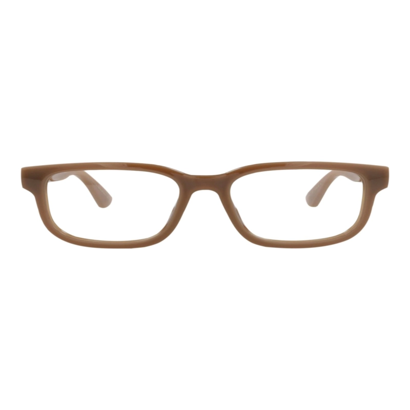 MONTURAS OPTICAS DE INYECCION DE MARCO CUADRADO GUCCI PARA HOMBRE EN MARRON MARRON TRANSPARENTE - 1