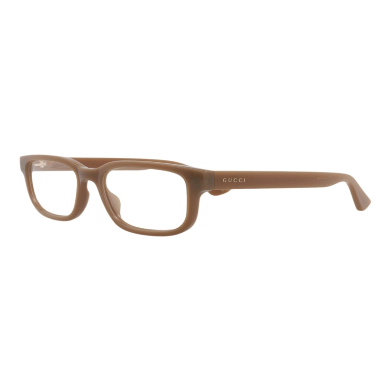 MONTURAS OPTICAS DE INYECCION DE MARCO CUADRADO GUCCI PARA HOMBRE EN MARRON MARRON TRANSPARENTE - 2