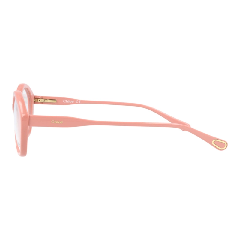 MONTURAS OPTICAS DE ACETATO DE MARCO CUADRADO CHLOE  PARA MUJER EN ROSA ROSA Y TRANSPARENTE - 3
