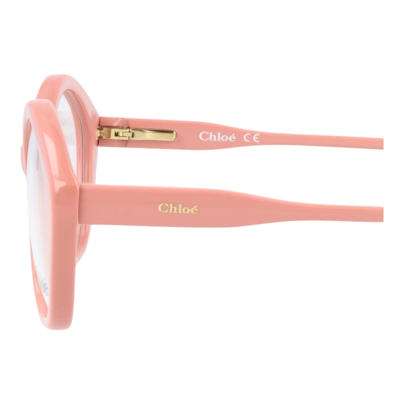 MONTURAS OPTICAS DE ACETATO DE MARCO CUADRADO CHLOE  PARA MUJER EN ROSA ROSA Y TRANSPARENTE - 4