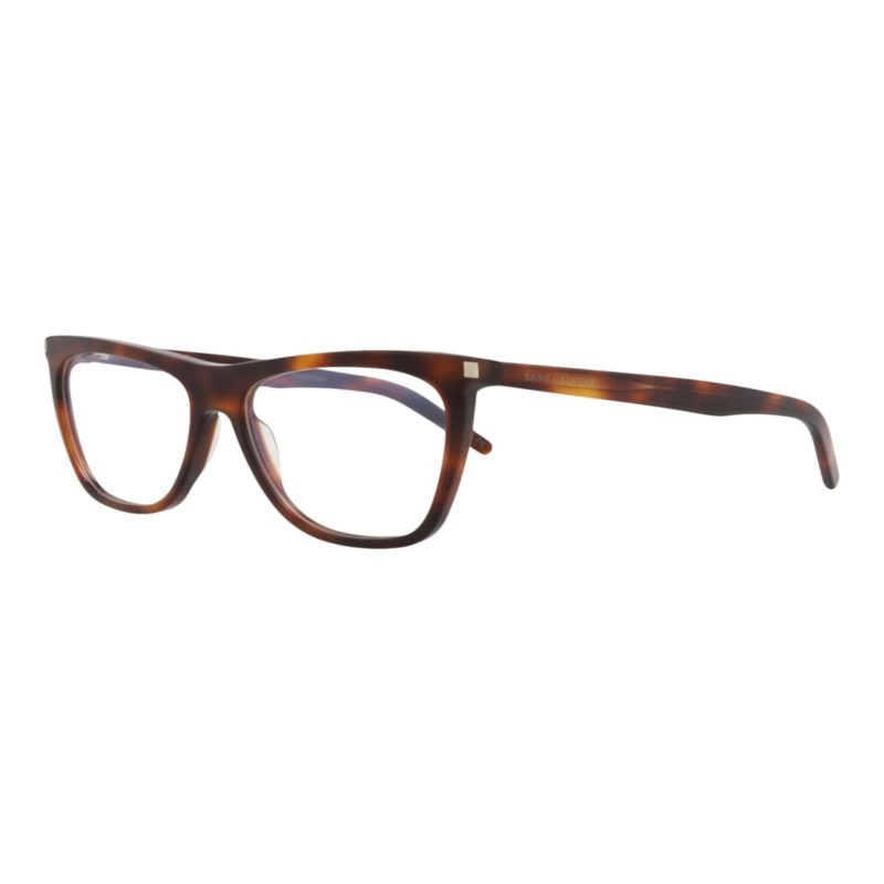 SAINT LAURENT MONTURA CUADRADA DE ACETATO PARA MUJER EN HAVANA HAVANA TRANSPARENTE - 2
