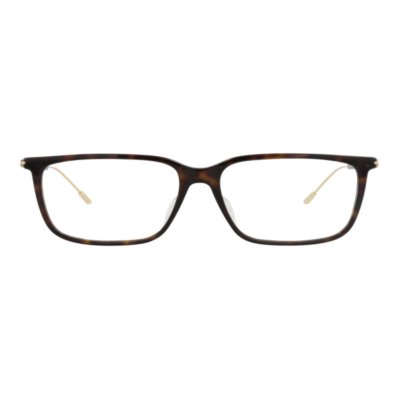 MONTURAS OPTICAS GUCCI DE ACETATO RECICLADO CON MARCO CUADRADO PARA HOMBRE EN COLOR HAVANA GOLD - 1