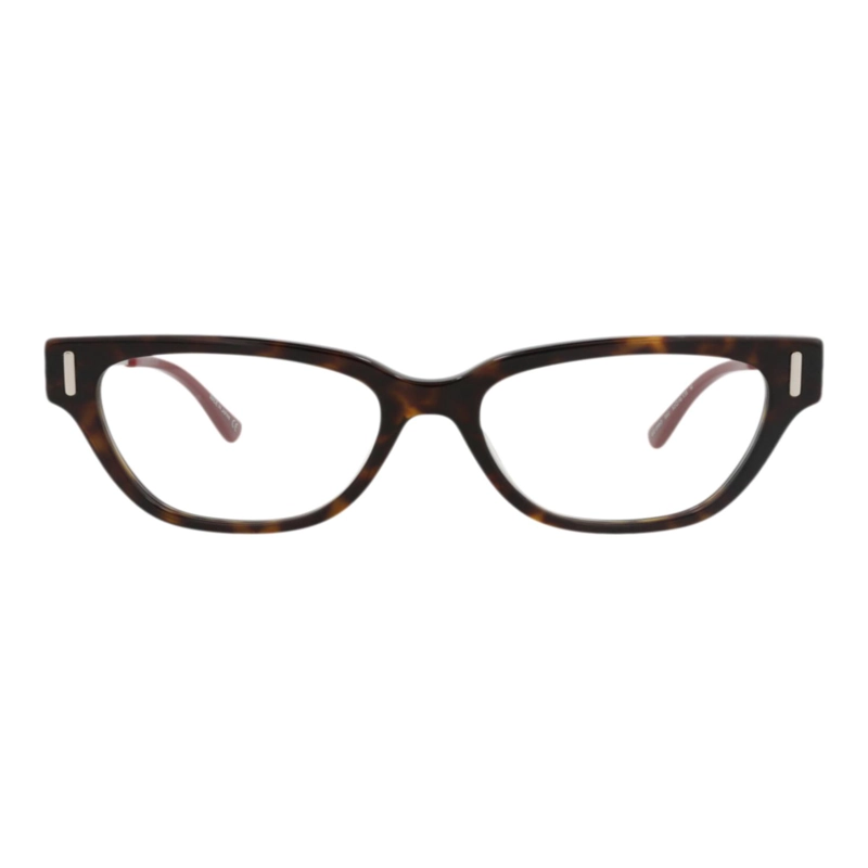 MONTURAS OPTICAS DE ACETATO GUCCI CON MONTURA CUADRADA PARA MUJER EN COLOR HAVANA SILVER TRANSPARENT - 1