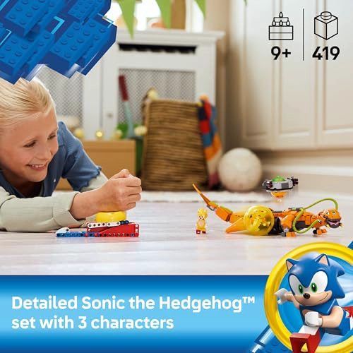LEGO SONIC THE HEDGEHOG SUPER SHADOW VS BIOLIZARD REGALO DE JUGADOR PARA NIÑOS Y NIÑAS DIVERTIDO - 2