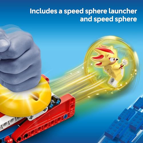 LEGO SONIC THE HEDGEHOG SUPER SHADOW VS BIOLIZARD REGALO DE JUGADOR PARA NIÑOS Y NIÑAS DIVERTIDO - 3
