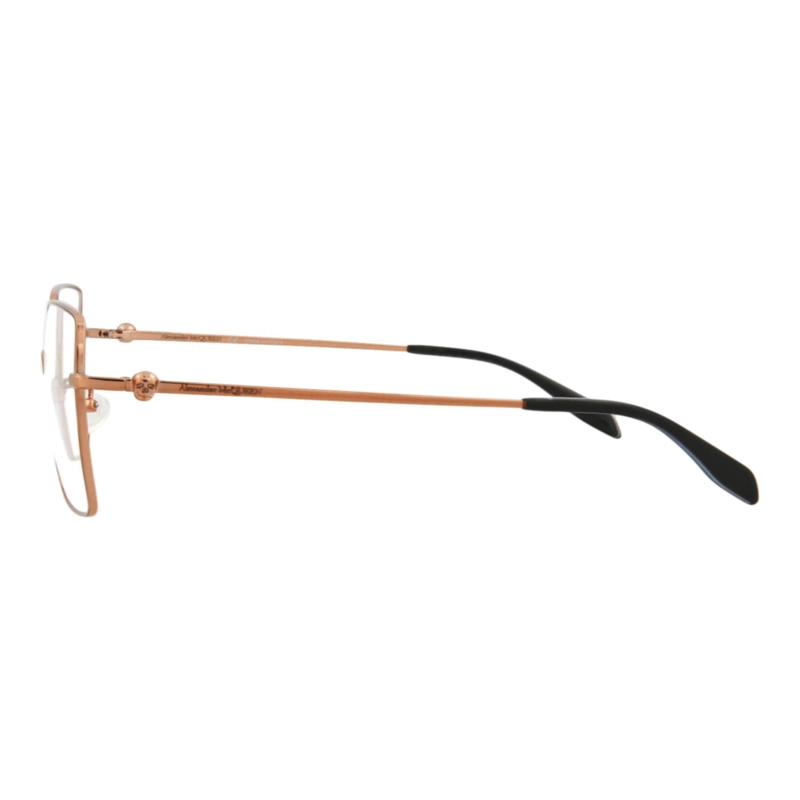 MARCOS OPTICOS METALICOS CON MARCO CUADRADO ALEXANDER MCQUEEN PARA MUJER EN COLOR NUDE NUDE - 3
