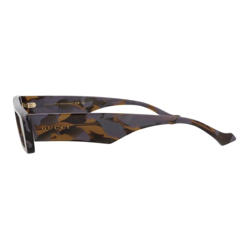 GAFAS DE SOL GUCCI DE ACETATO RECICLADO CON MONTURA CUADRADA PARA HOMBRE EN HAVANA HAVANA BROWN - 3