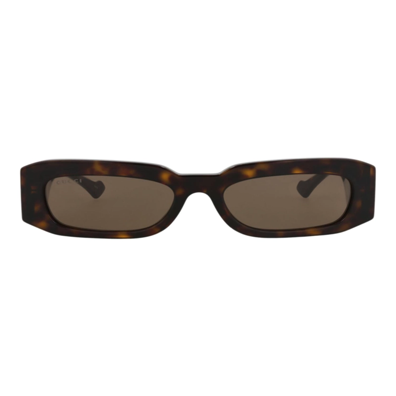 GAFAS DE SOL GUCCI DE ACETATO RECICLADO CON MONTURA CUADRADA PARA HOMBRE EN HAVANA HAVANA BROWN - 1