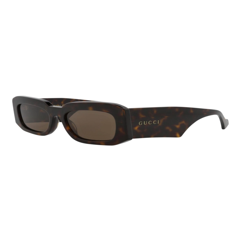 GAFAS DE SOL GUCCI DE ACETATO RECICLADO CON MONTURA CUADRADA PARA HOMBRE EN HAVANA HAVANA BROWN - 2