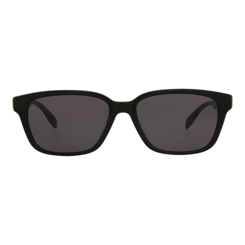 GAFAS DE SOL ALEXANDER MCQUEEN DE ACETATO CON MONTURA CUADRADA PARA MUJER EN NEGRO NEGRO Y GRIS - 1