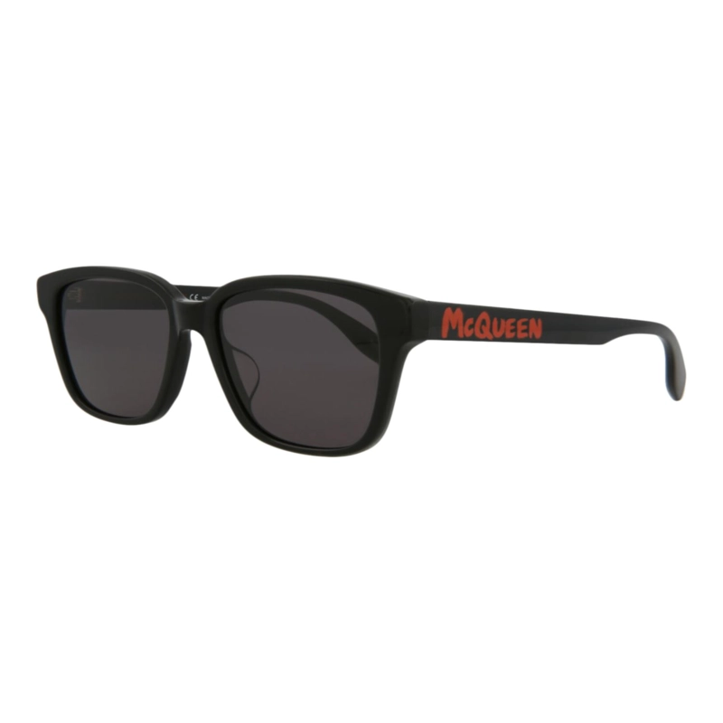 GAFAS DE SOL ALEXANDER MCQUEEN DE ACETATO CON MONTURA CUADRADA PARA MUJER EN NEGRO NEGRO Y GRIS - 2
