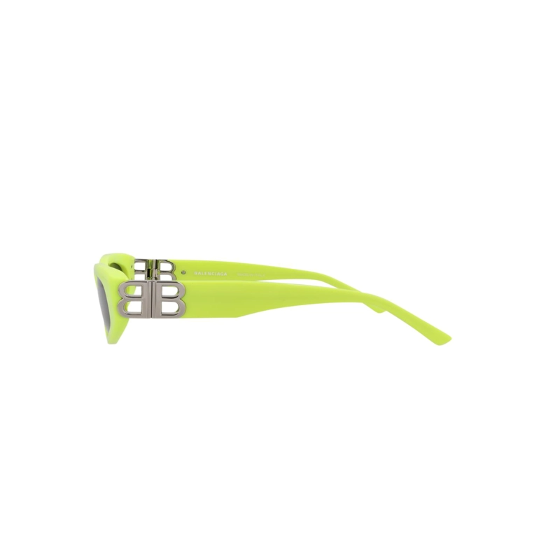 GAFAS DE SOL BALENCIAGA DE ACETATO CON MONTURA DE OJO DE GATO PARA MUJER EN COLOR AMARILLO PLATEADO - 3
