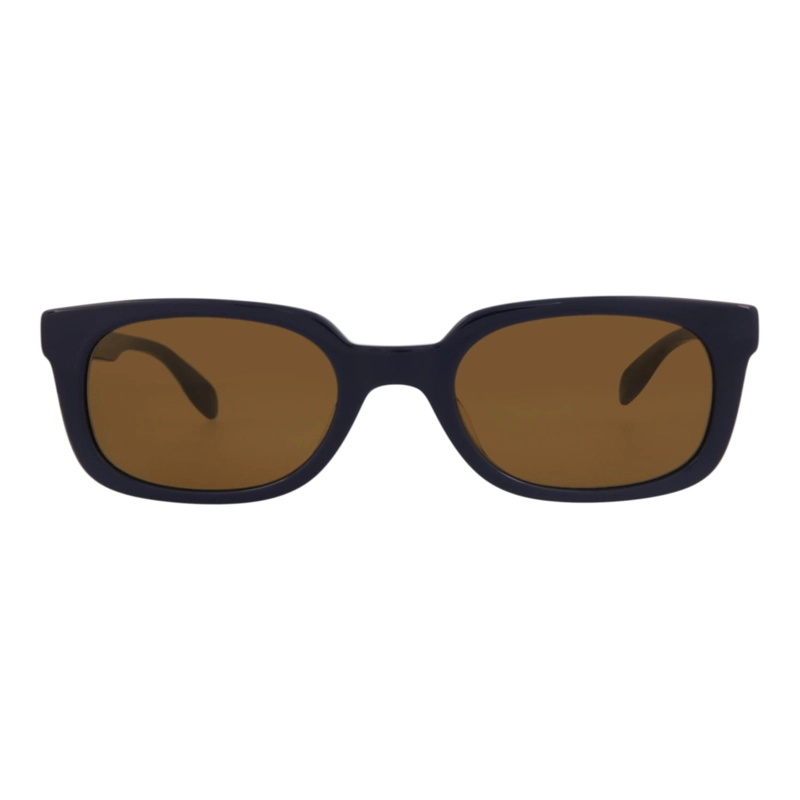 ALEXANDER MCQUEEN GAFAS DE SOL DE ACETATO CON MONTURA CUADRADA PARA HOMBRE EN AZUL AZUL MARRON - 1