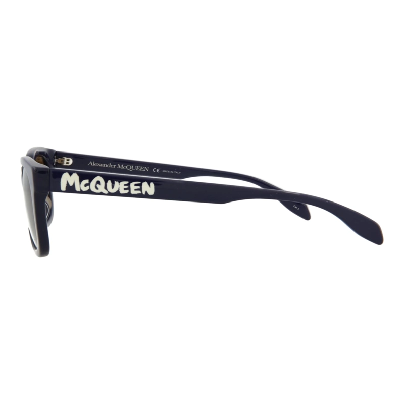 ALEXANDER MCQUEEN GAFAS DE SOL DE ACETATO CON MONTURA CUADRADA PARA HOMBRE EN AZUL AZUL MARRON - 3