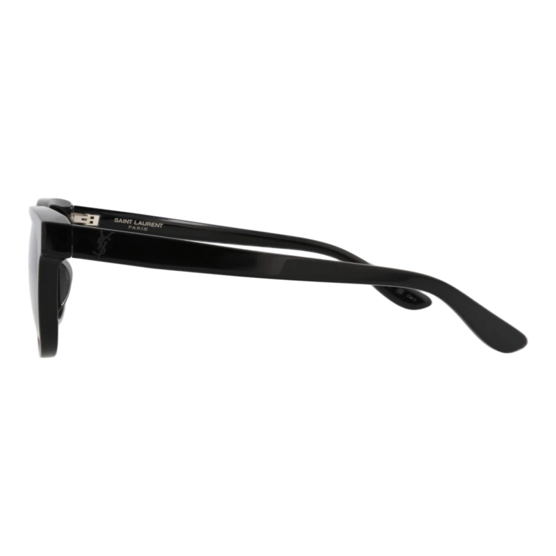 GAFAS DE SOL SAINT LAURENT DE ACETATO CON MONTURA REDONDA PARA HOMBRE Y MUJER EN NEGRO NEGRO Y GRIS - 3